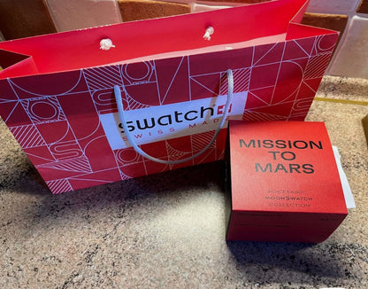 MOONSWATCH MISSION TO MARS - SWATCH X OMEGA BIOCERAMIC